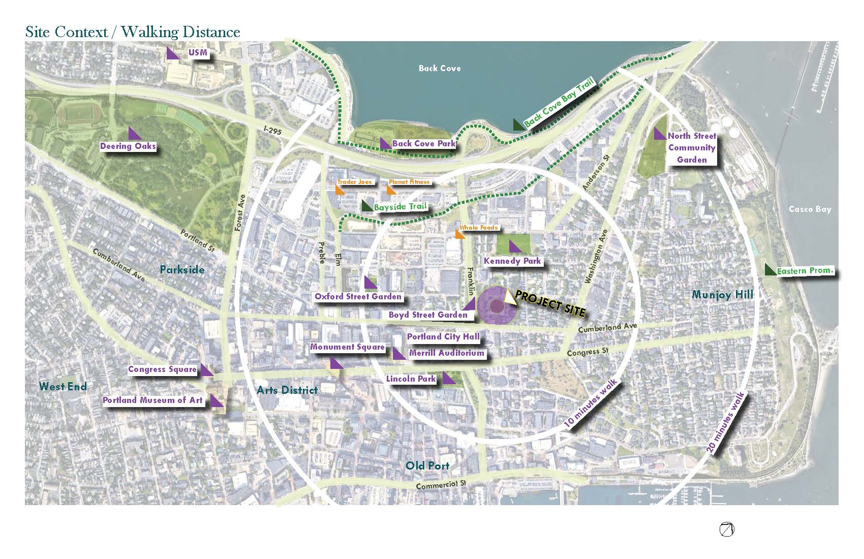 Walkshed Map